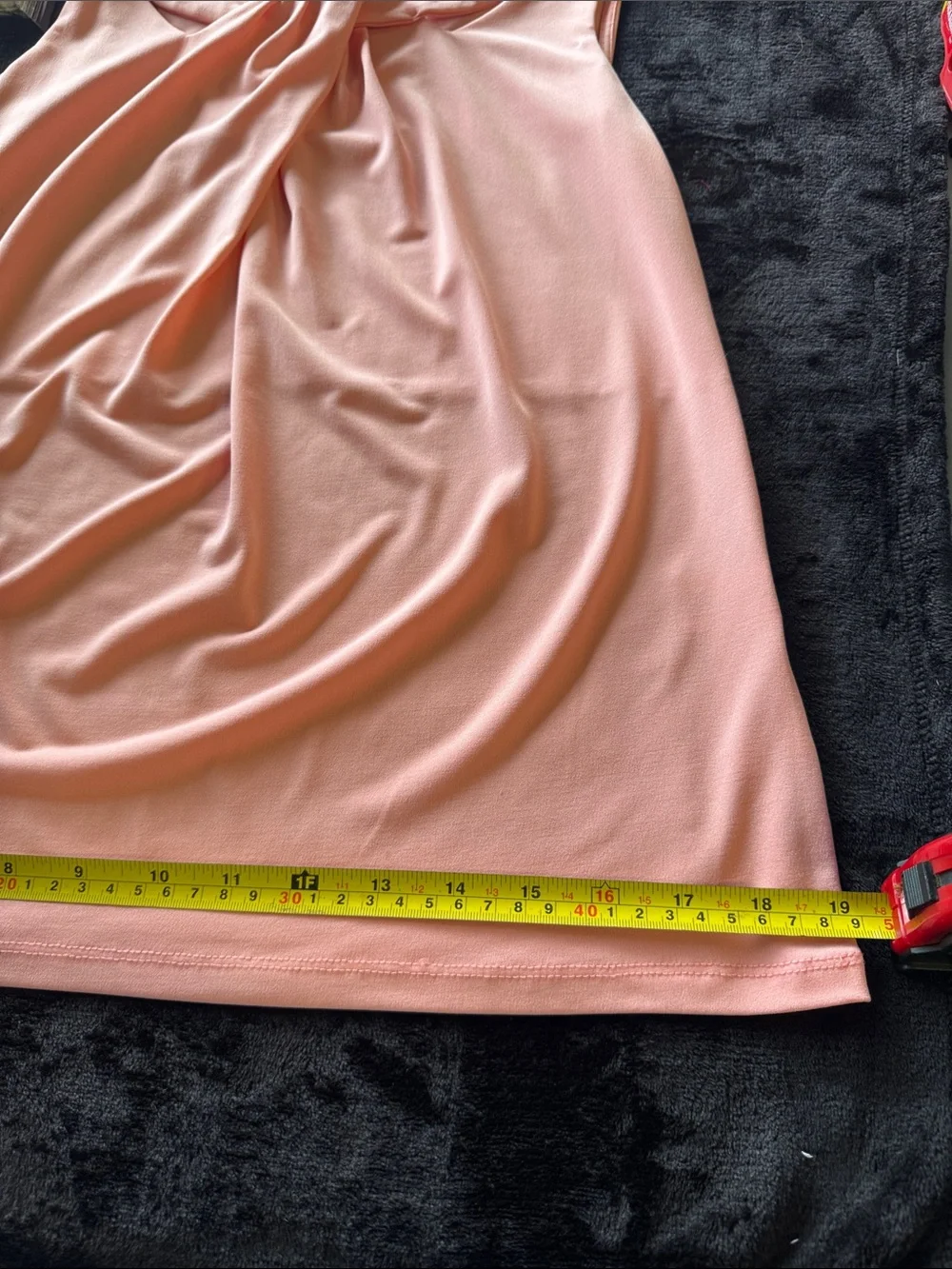Sleeveless Twist-Front Camisole in Soft Pink - Picture 5 of 8